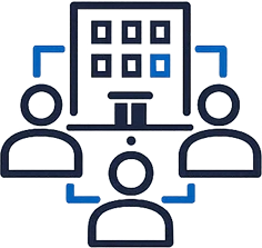 Employer-sponsored retirement plans icon